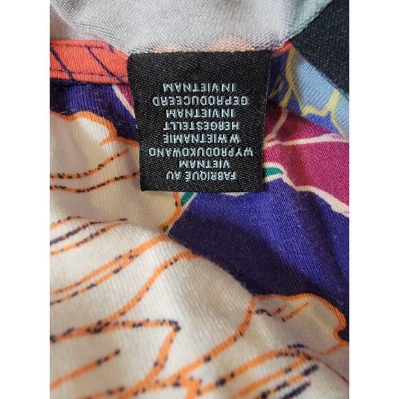 Cynthia Rowley Sheath Dress Womens Small Purple Floral Rayon Comfort - Picture 10 of 16